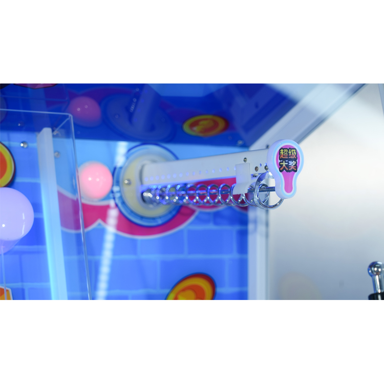 Flip Prize Gift Arcade Machine | Pull-Rod Bouncing Ball Game Machine