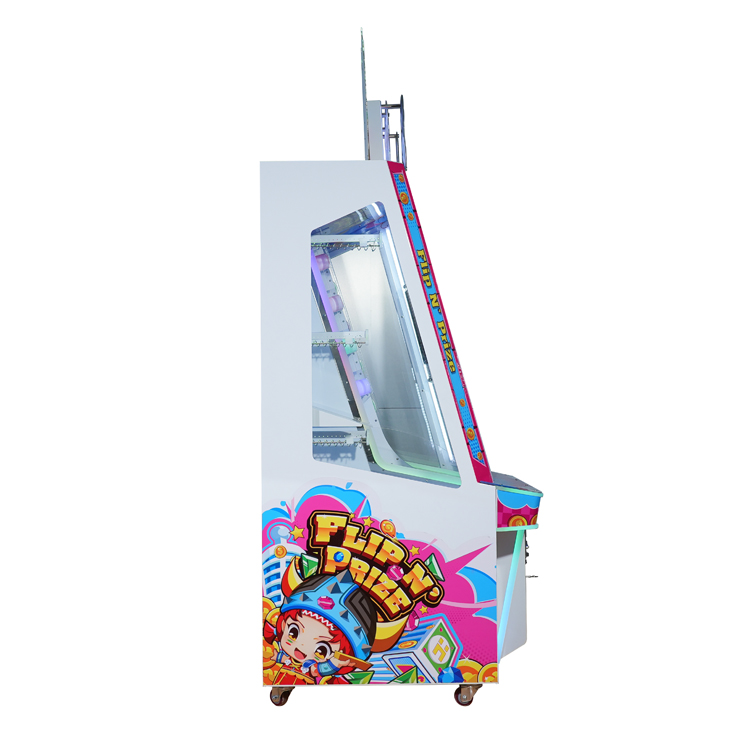 Flip Prize Gift Arcade Machine | Pull-Rod Bouncing Ball Game Machine