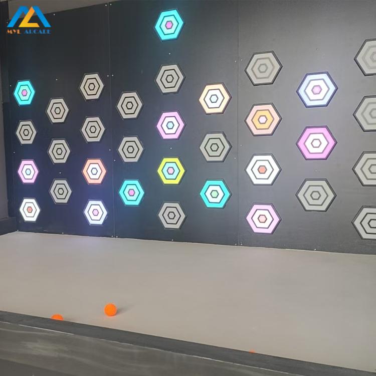Crack Shoot-Interactive LED Wall Ball Game Machine for Kids and Adults