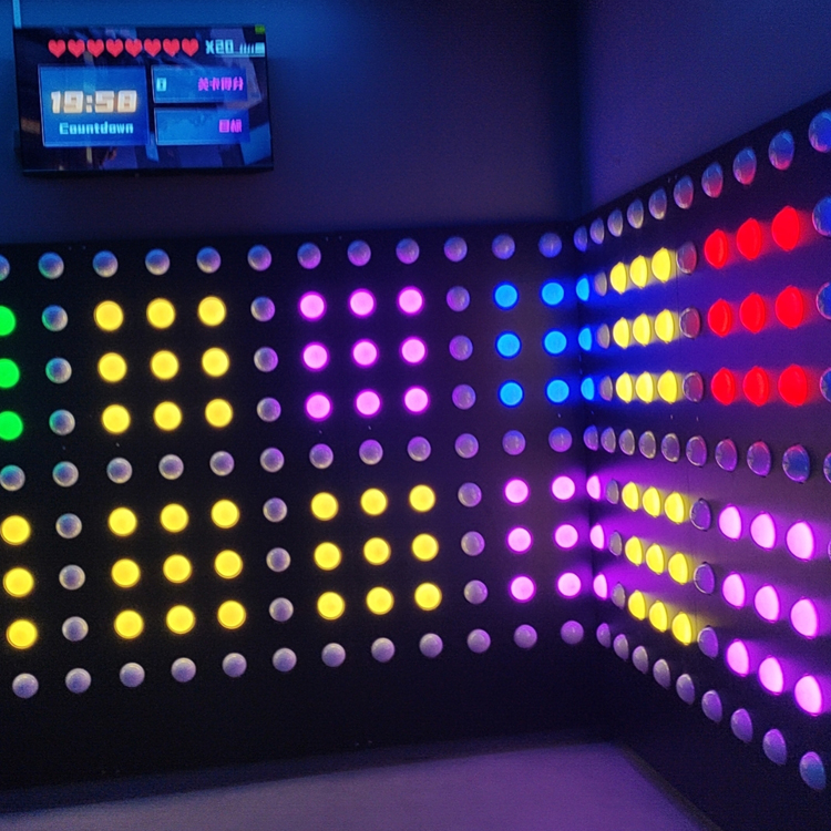 LED Interactive Touch Wall Game System for Kids Indoor Playground