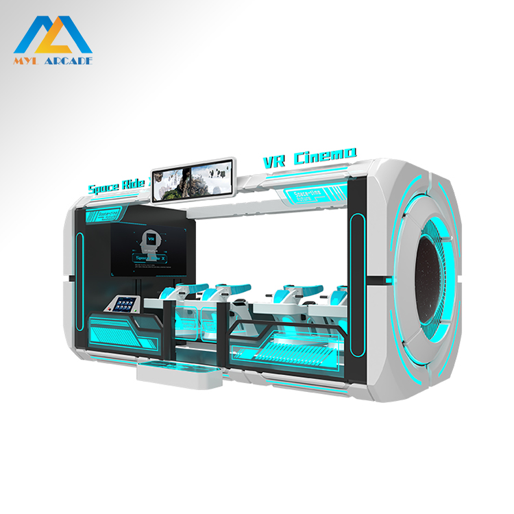 VR Space Ride X 4-Player Immersive VR Simulator Cinema – Dynamic Motion & Multi-Sensory Special Effects