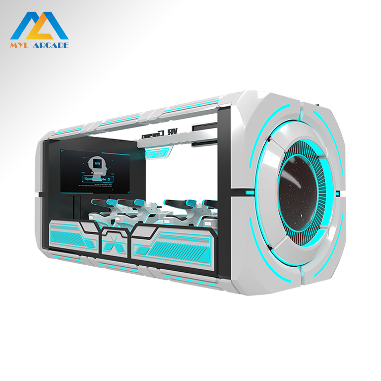VR Space Ride X 4-Player Immersive VR Simulator Cinema – Dynamic Motion & Multi-Sensory Special Effects