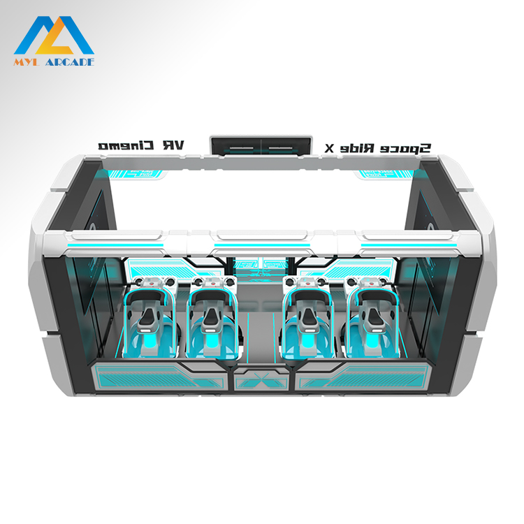 VR Space Ride X 4-Player Immersive VR Simulator Cinema – Dynamic Motion & Multi-Sensory Special Effects