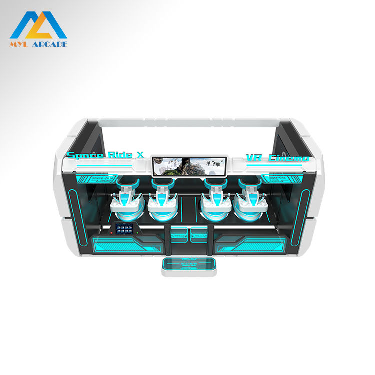 VR Space Ride X 4-Player Immersive VR Simulator Cinema – Dynamic Motion & Multi-Sensory Special Effects