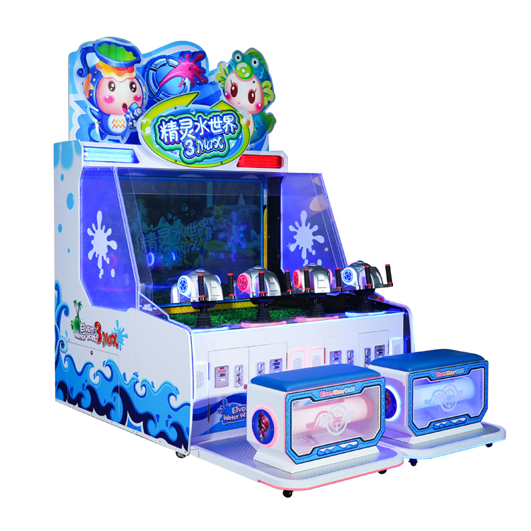 Multiplayer Shooter Arcade Game Machine - Underwater Adventure Theme