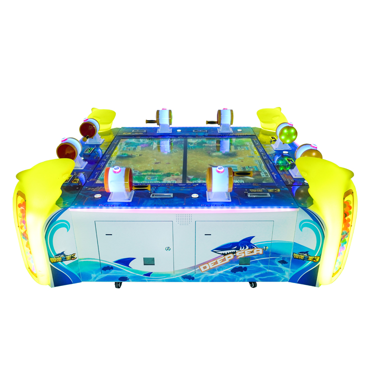 8-Player Deep Sea King 3 Fishing Arcade Machine | Dual 43'' Screens | Family FEC Game