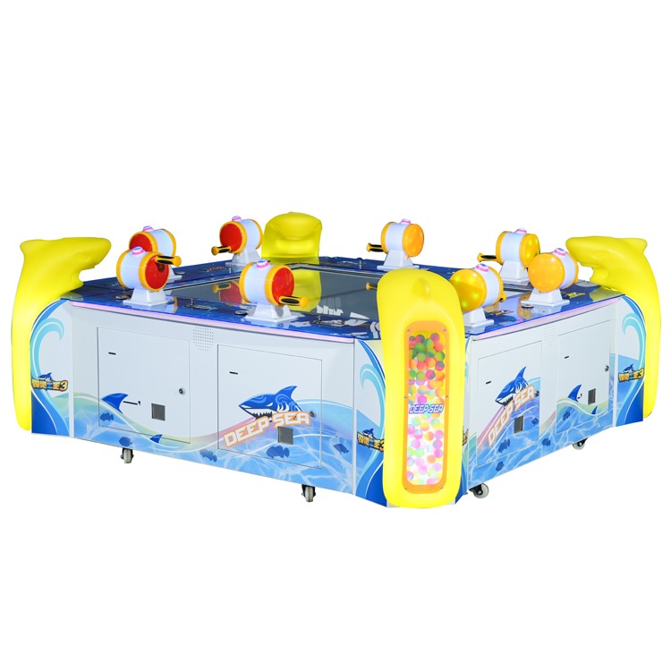 8-Player Deep Sea King 3 Fishing Arcade Machine | Dual 43'' Screens | Family FEC Game