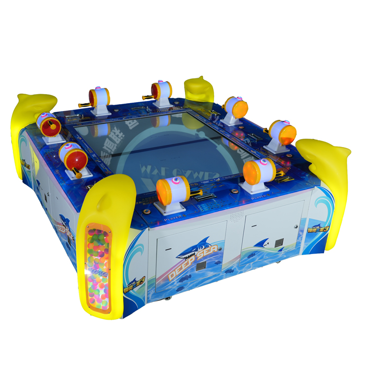 8-Player Deep Sea King 3 Fishing Arcade Machine | Dual 43'' Screens | Family FEC Game