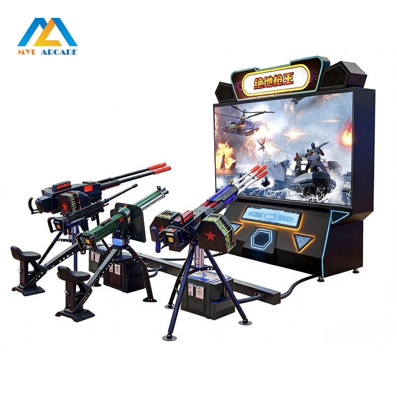 100-Inch Heavy Fire Battlefield Shooting Simulator Arcade Machine