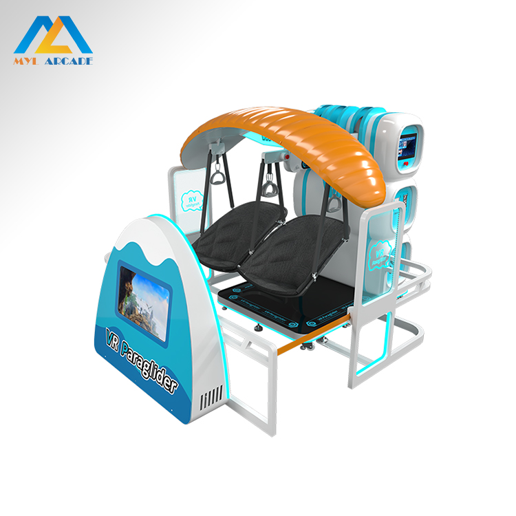 VR Paraglider Double Seat Virtual Reality Flying Simulator with Dynamic Motion & Special Effects