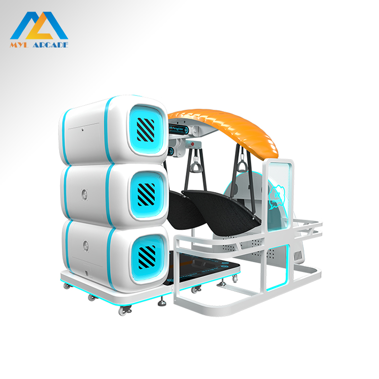 VR Paraglider Double Seat Virtual Reality Flying Simulator with Dynamic Motion & Special Effects