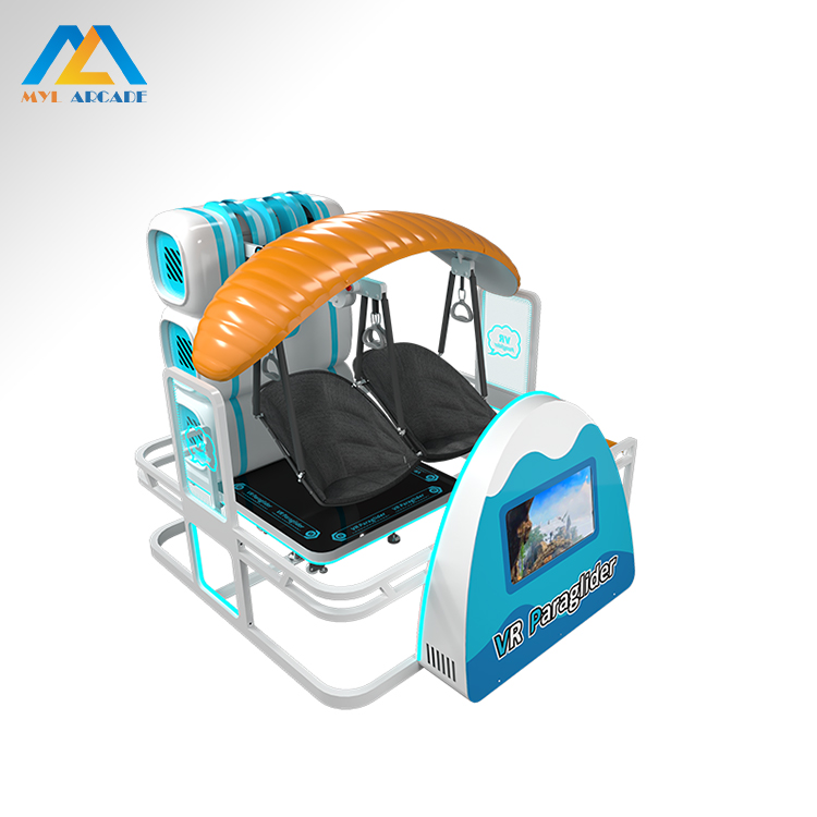 VR Paraglider Double Seat Virtual Reality Flying Simulator with Dynamic Motion & Special Effects