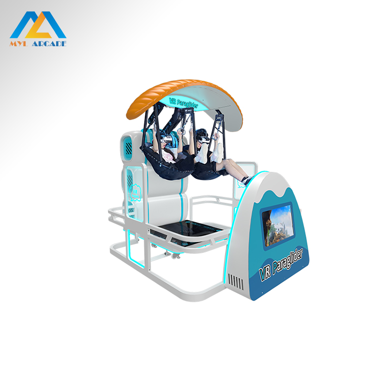 VR Paraglider Double Seat Virtual Reality Flying Simulator with Dynamic Motion & Special Effects
