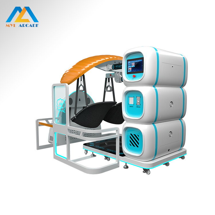 VR Paraglider Double Seat Virtual Reality Flying Simulator with Dynamic Motion & Special Effects