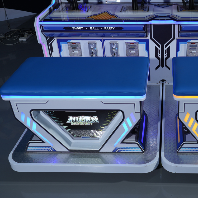 Shot Party Large Sci-fi Shooting Arcade Machine | 4-Player Interactive Game Center Equipment | MYL ARCADE 2024 New