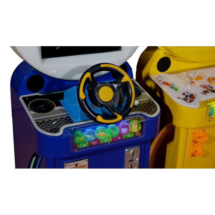 MENG Q Cute Interactive Kids Arcade Machine – Triple Game Combo