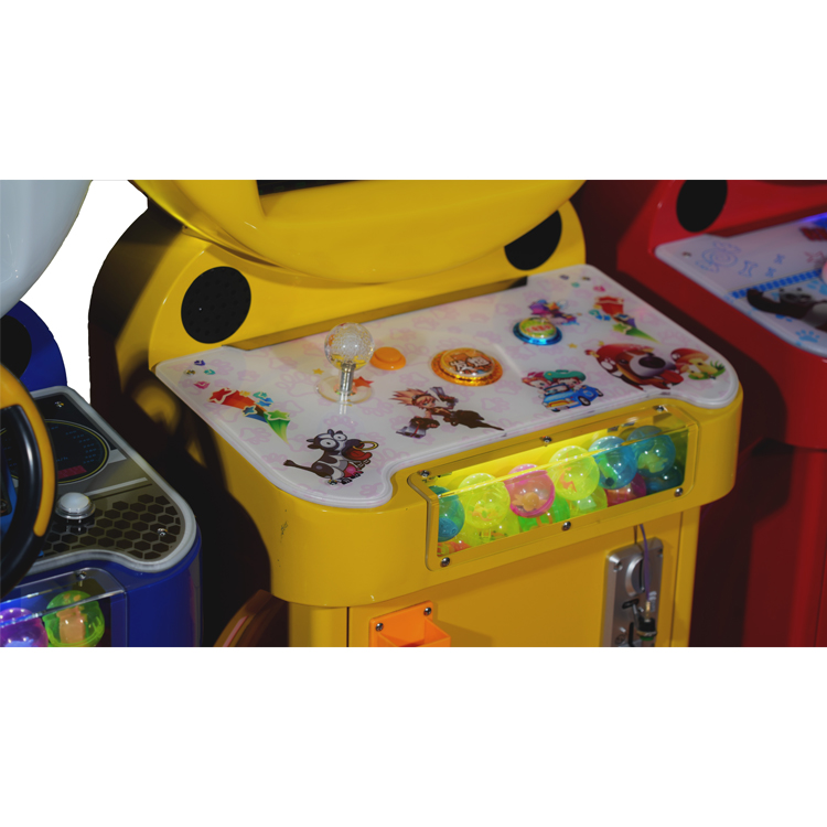 MENG Q Cute Interactive Kids Arcade Machine – Triple Game Combo