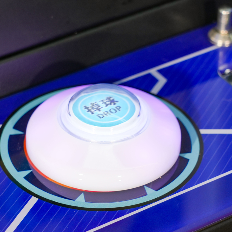 Wandering Planet Arcade Ticket Redemption Game – Triple Station Sci-Fi Push Ball Machine