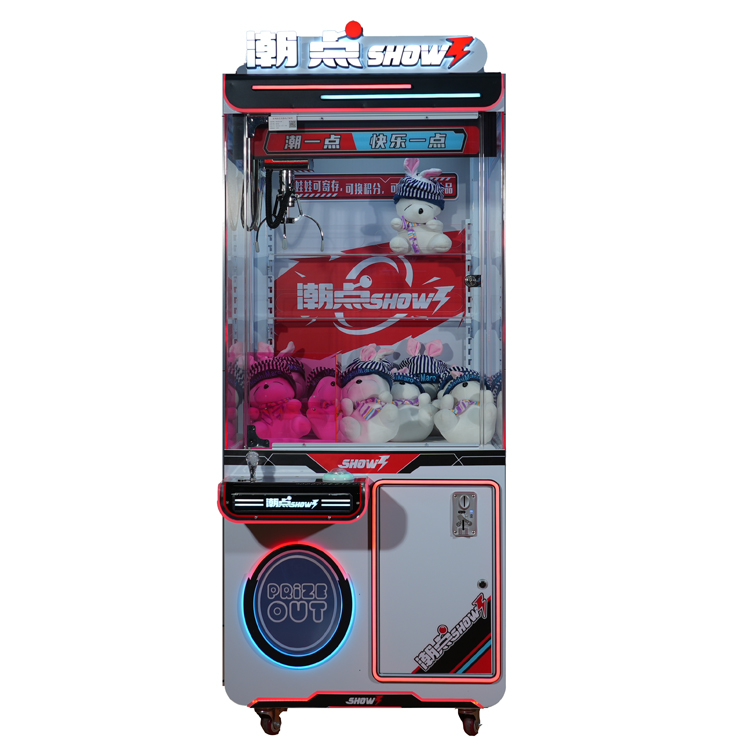 Trendy Claw Machine – SHOW Series | 90KG Prize Arcade Crane Game with LED Lights