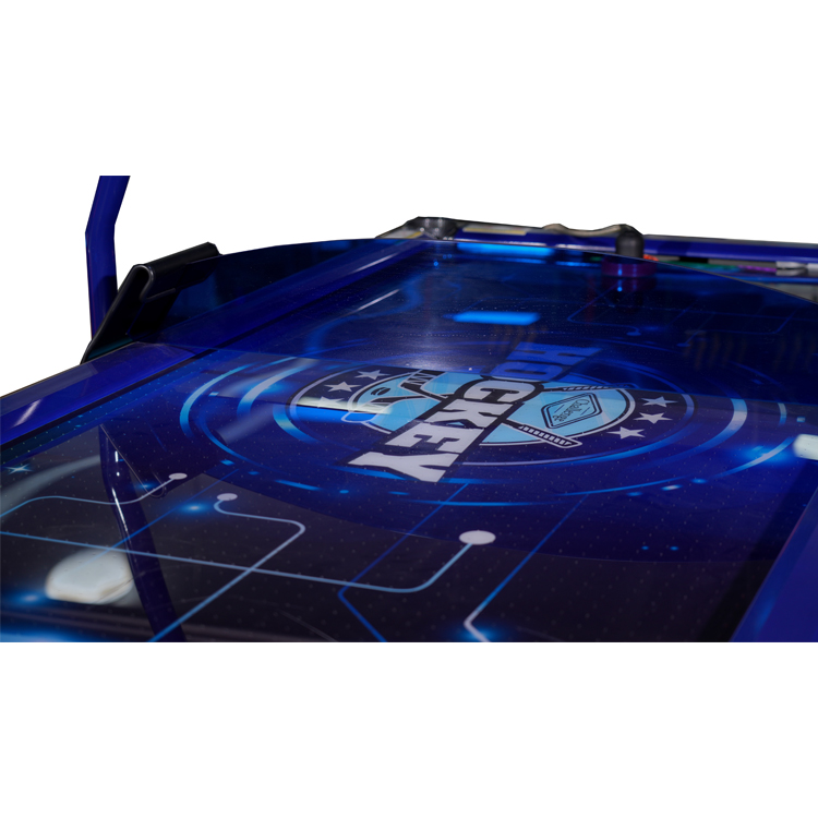 Interactive Air Hockey Table - LED Light | Dual Player | Scoreboard | For Arcade & Family Centers