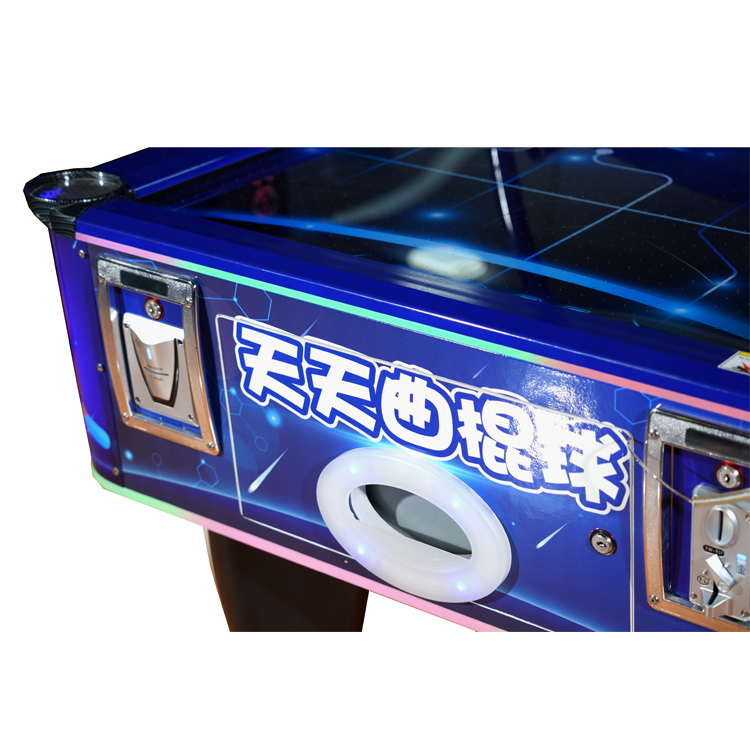 Interactive Air Hockey Table - LED Light | Dual Player | Scoreboard | For Arcade & Family Centers