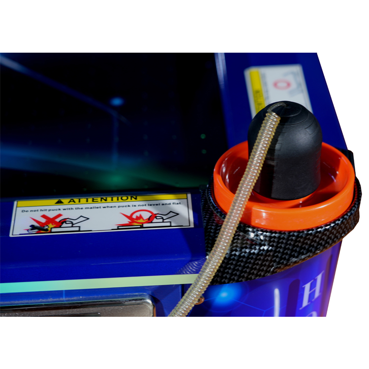 Interactive Air Hockey Table - LED Light | Dual Player | Scoreboard | For Arcade & Family Centers