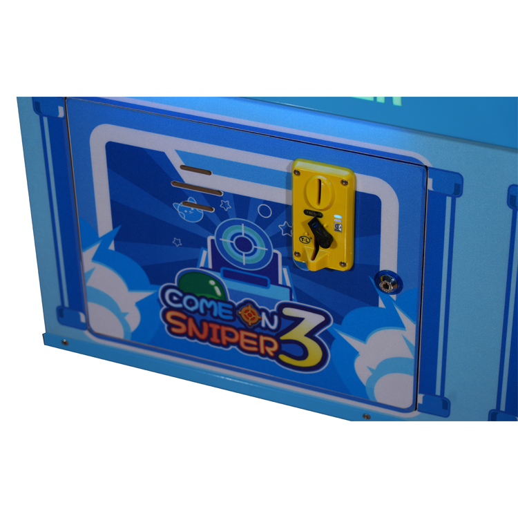 Cartoon Ball Shooting Arcade Machine Come On Sniper III | Kids Prize Redemption Game | Coin Operated Amusement Equipment