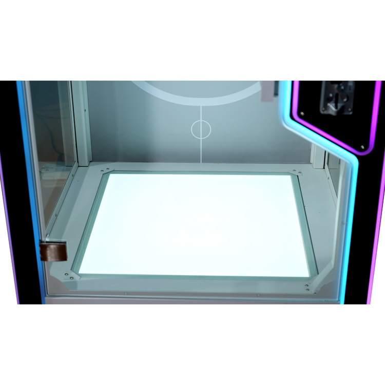 Chao Dian SHOW Rope Cutting Gift Arcade Machine - LED Lights, Tempered Glass, Easy Gameplay