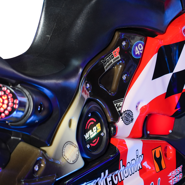Wild Rider 3 Dual Racing Arcade Motorcycle Game Machine – Immersive 2-Player Racing Experience