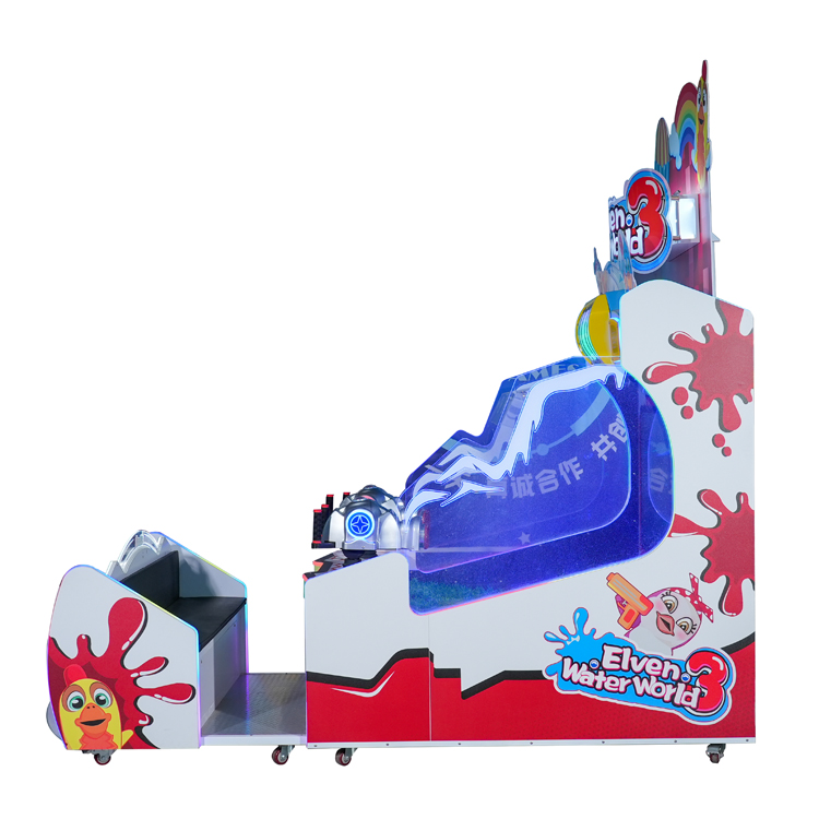 Elf Water World 3 Two-Player 47'' Screen Water Shooting Arcade Machine