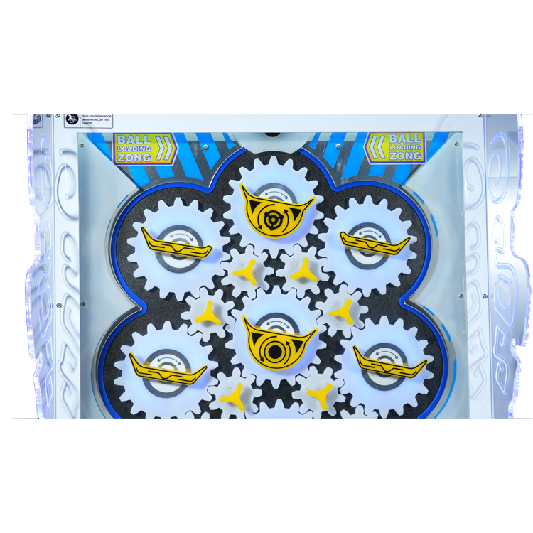 Lucky Gear 2 - Mechanical Ticket Redemption Arcade Machine with Industrial Gear Theme
