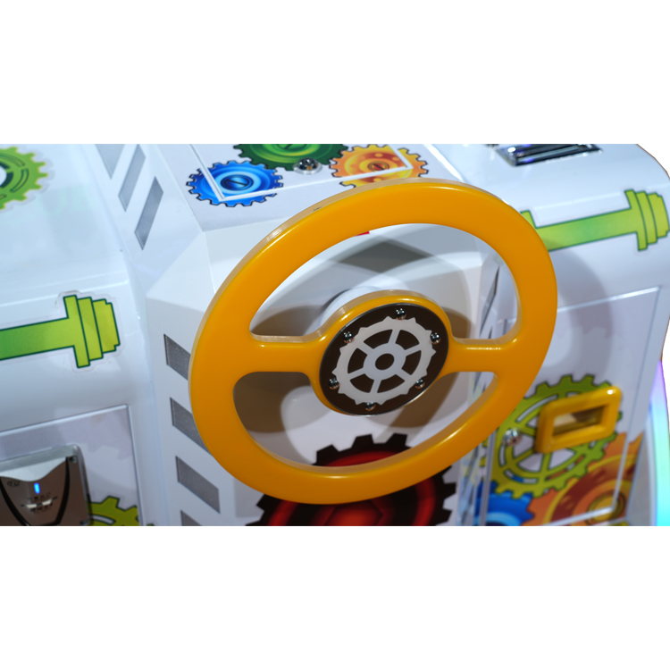 Lucky Gear 2 - Mechanical Ticket Redemption Arcade Machine with Industrial Gear Theme