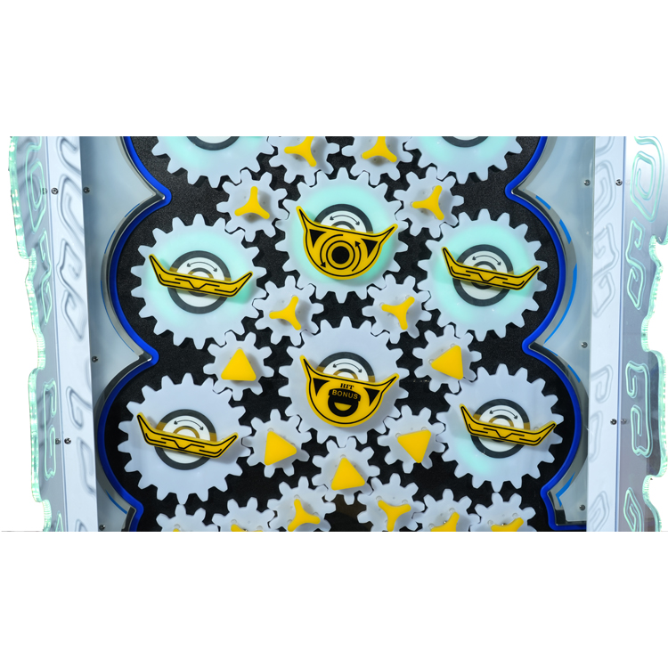 Lucky Gear 2 - Mechanical Ticket Redemption Arcade Machine with Industrial Gear Theme