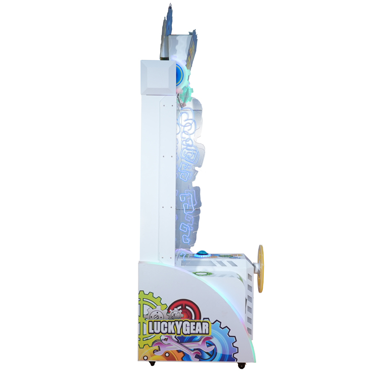 Lucky Gear 2 - Mechanical Ticket Redemption Arcade Machine with Industrial Gear Theme