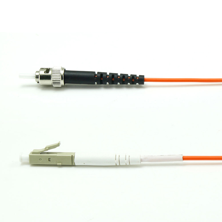 ST-LC/UPC Fiber Optic Patch Cord OM1/OM2 Simplex 2.0mm PVC/LSZH