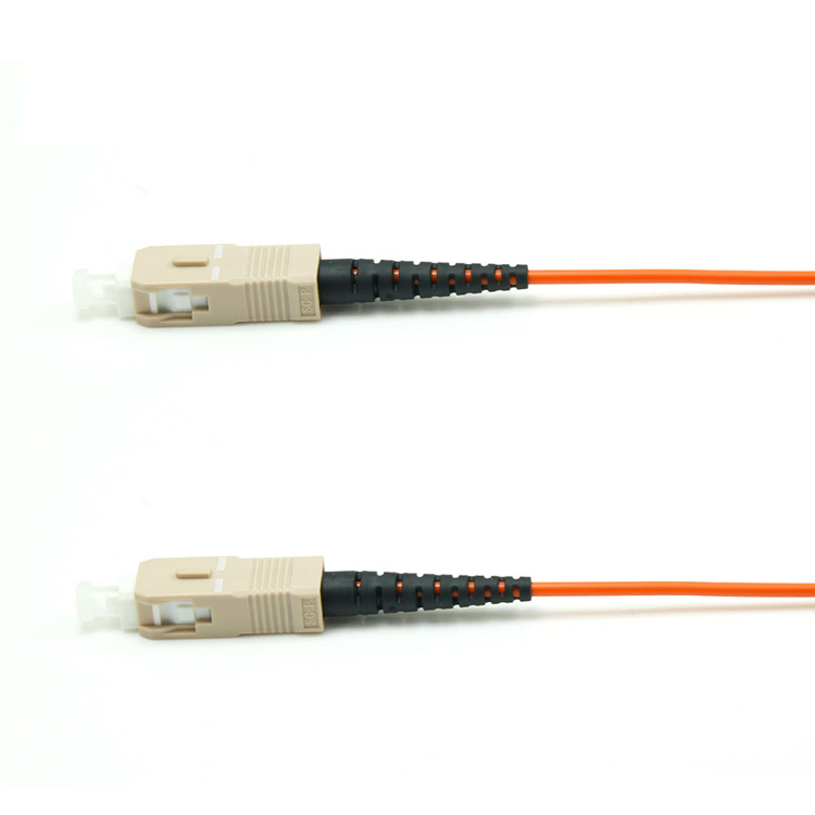 SC-SC/UPC Fiber Optic Patch Cord OM1/OM2 Simplex 2.0mm PVC/LSZH