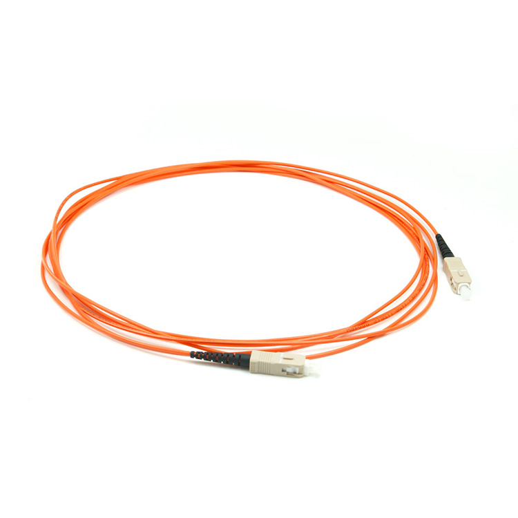 SC-SC/UPC Fiber Optic Patch Cord OM1/OM2 Simplex 2.0mm PVC/LSZH