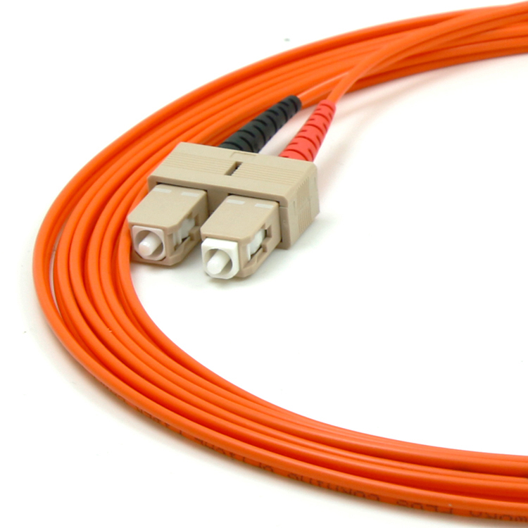 SC-SC/UPC Fiber Optic Patch Cord OM1/OM2 Duplex 2.0mm PVC/LSZH
