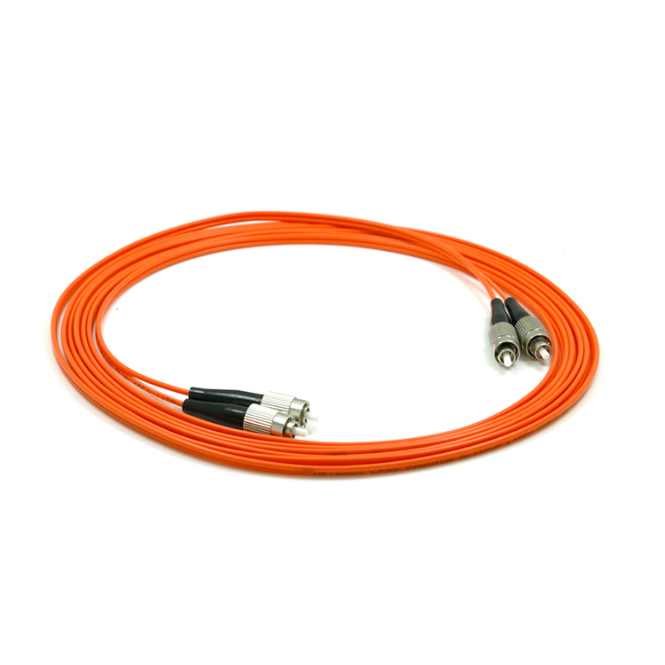 FC-FC/UPC Fiber Optic Patch Cord OM1/OM2 Duplex 2.0mm PVC/LSZH