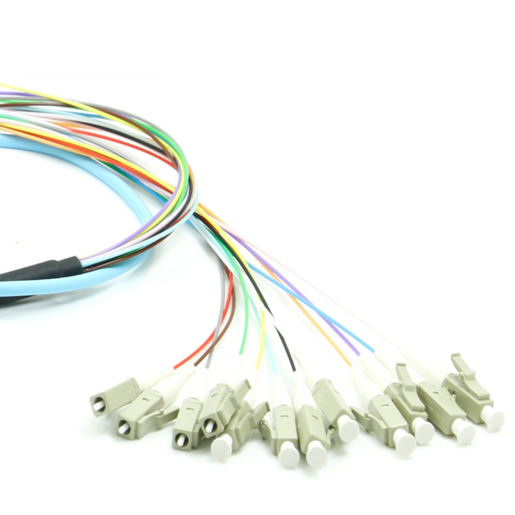 LC-LC/UPC Fiber Optic Patch Cord OM3 3.0mm 12 Multi-core Branch PVC