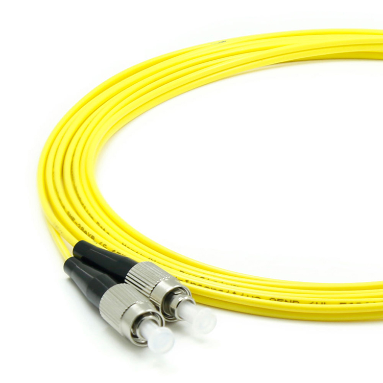 FC-FC/UPC Fiber Optic Patch Cord Singlemode Duplex 9/125um 2.0mm PVC