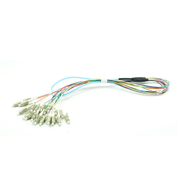 LC-LC/UPC Fiber Optic Patch Cord OM3 3.0mm 12 Multi-core Branch PVC