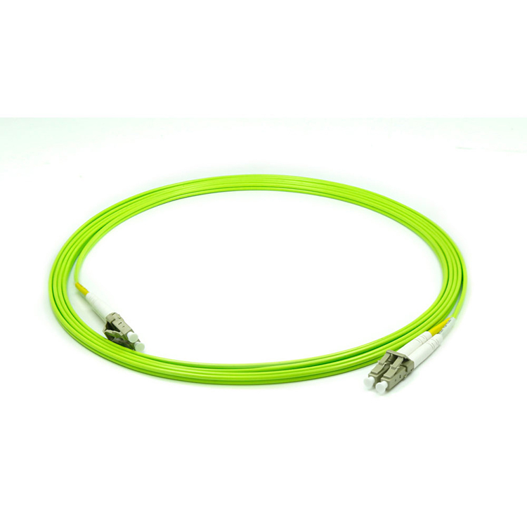 LC-LC/UPC Fiber Optic Patch Cord OM5 Multimode Duplex 2.0mm PVC/LSZH