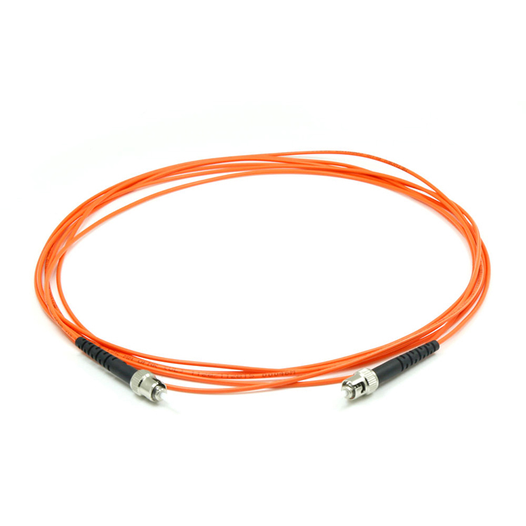 ST-ST/UPC Fiber Optic Patch Cord OM1/OM2 Simplex 2.0mm PVC/LSZH