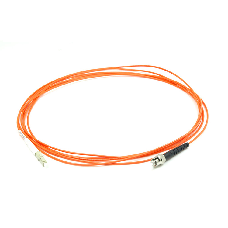 ST-LC/UPC Fiber Optic Patch Cord OM1/OM2 Simplex 2.0mm PVC/LSZH