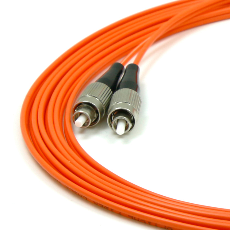 FC-FC/UPC Fiber Optic Patch Cord OM1/OM2 Duplex 2.0mm PVC/LSZH