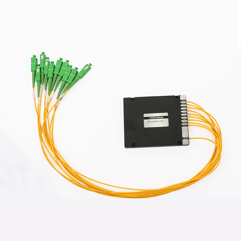 9 Channel 1270-1610nm CWDM Coarse Wavelength Division Multiplexer ABS Box
