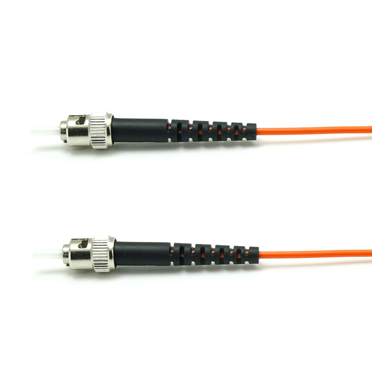 ST-ST/UPC Fiber Optic Patch Cord OM1/OM2 Simplex 2.0mm PVC/LSZH