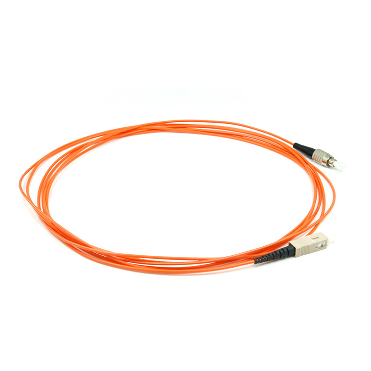 LC-SC/UPC Fiber Optic Patch Cord OM1/OM2 Simplex 2.0mm PVC/LSZH