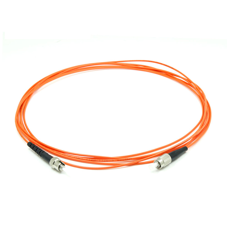 FC-ST/UPC Fiber Optic Patch Cord OM1/OM2 Simplex 2.0mm PVC/LSZH